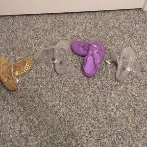 Bundle up Jelly sandals